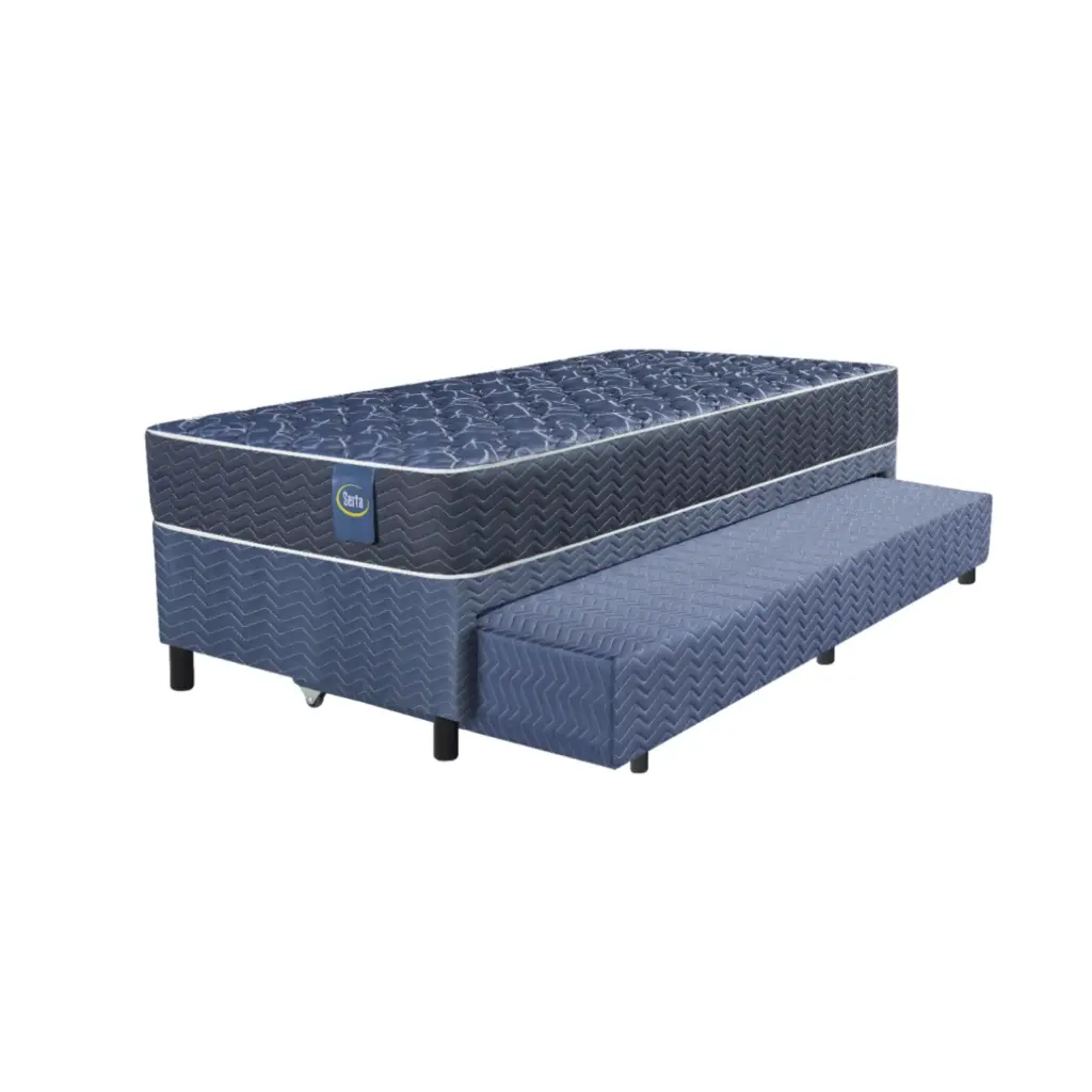 Sommier Divan Classic Bicama Resortes/Espuma Serta