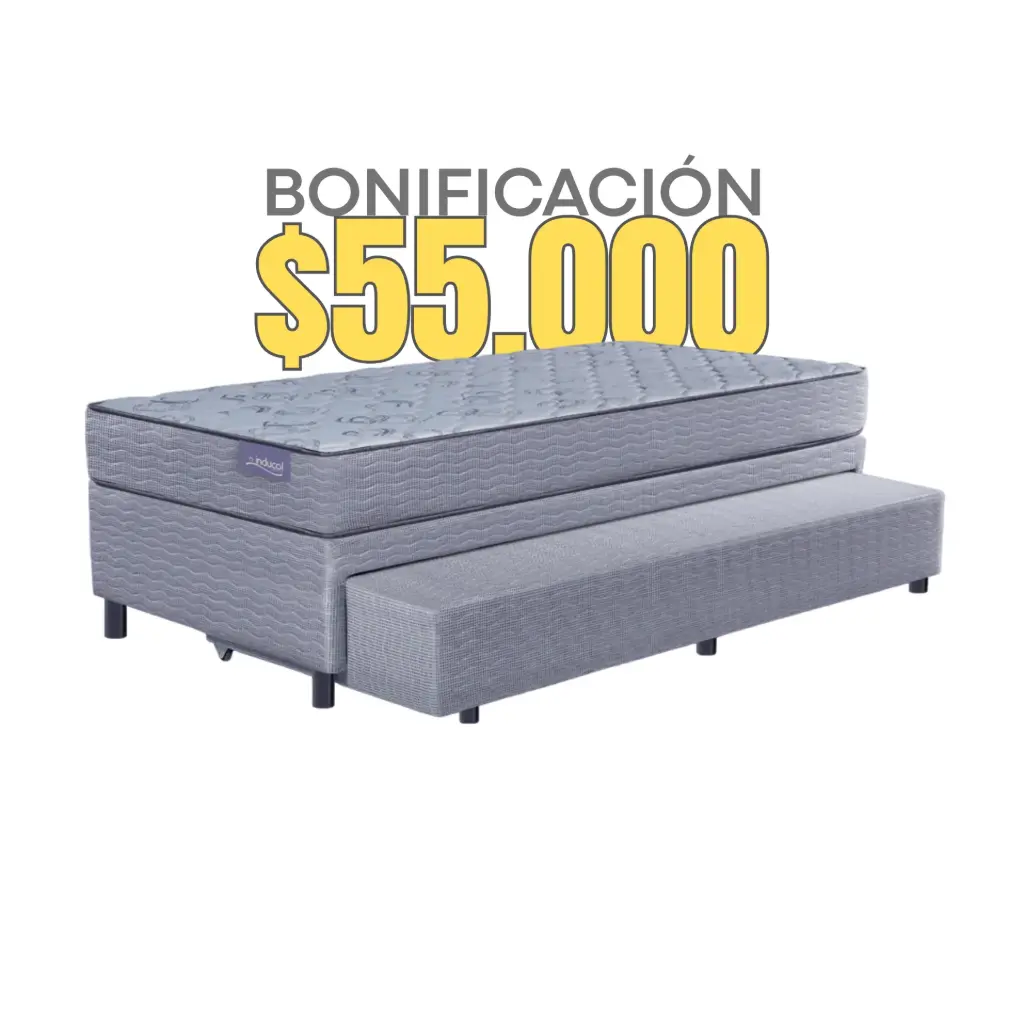 Sommier Divan Agra Bicama Epuma/Resortes Inducol