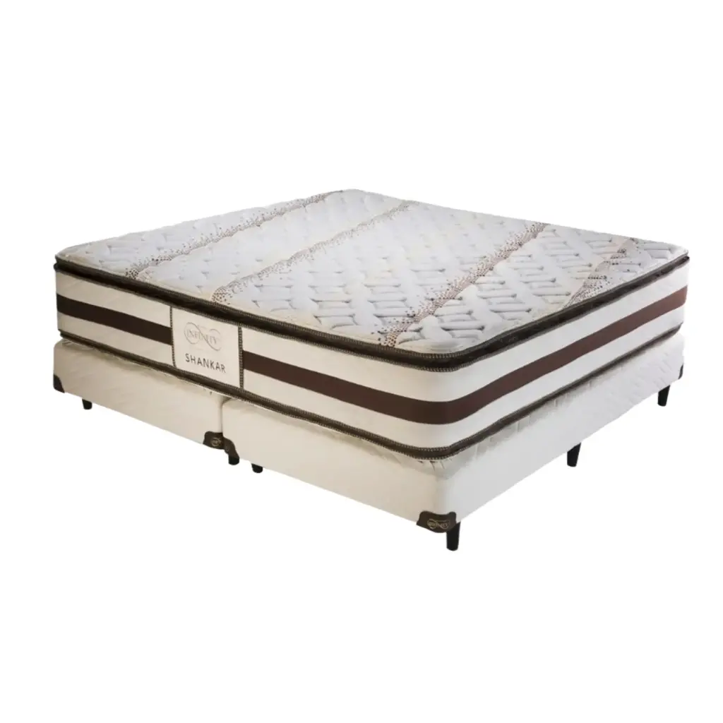 Conjunto Shankar Resortes Infinity (140x190 (2 plazas))