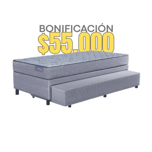 Sommier Divan Agra Bicama Epuma/Resortes Inducol