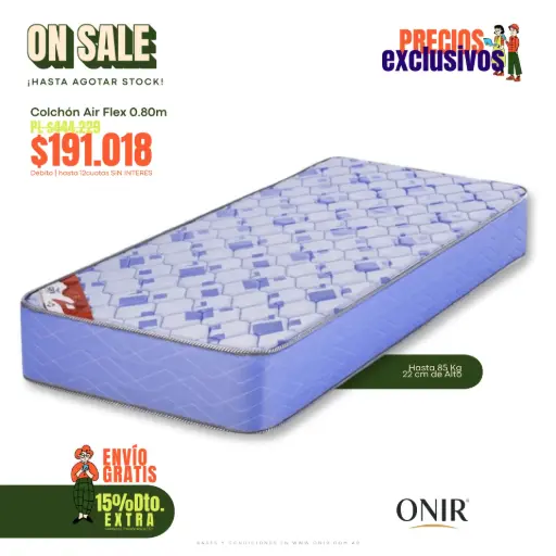 Colchón AIR FLEX - Precio EXCLUSIVO 